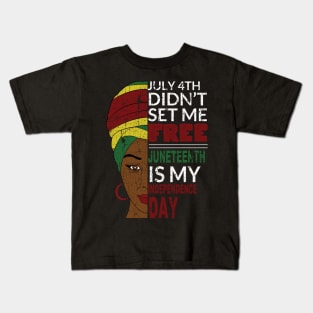 Juneteenth Afrocentric Celebration Kids T-Shirt